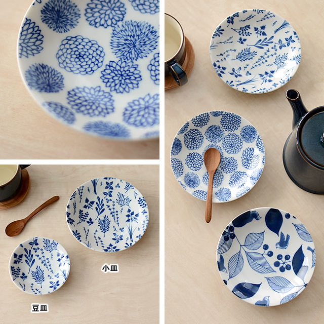 新品2枚セット　オーガニックガーデン　トリ　10cm 豆皿　鳥　バード オーガニックガーデン 小皿 | ゼネラルストア オルネ