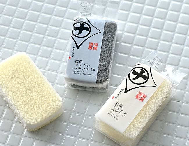 清潔謹製 抗菌キッチンスポンジ
