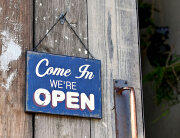 OLD OPEN & CLOSEサイン