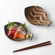 FOLK ART フィッシュ 中皿 *