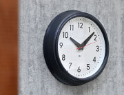 SCHOOL HOUSE ウォールクロック グレー