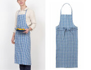 KAVAL エプロン fog linen work ギャルソンエプロン ブラック | ゼネラルストア