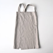 fog linen work スクエア クロスエプロン ナチュラル *