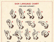 Cavallini & Co. ポスター サインランゲージ