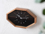 ベルモンテ 電波クロック ブラック