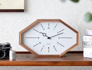 ベルモンテ 電波クロック ホワイト