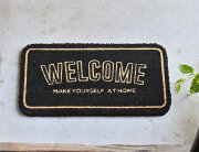 WELCOME コイヤーマット BK