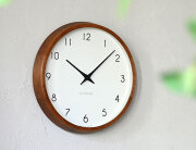 カンパーニュ 電波クロック ブラウン