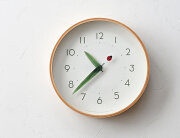 とまり木の時計 てんとう虫