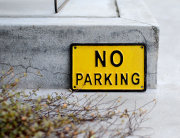 HEAVY アイアンサイン NO PARKING *