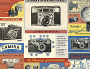 Cavallini & Co. ポスター ヴィンテージカメラ