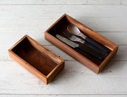 チーク カトラリーケース