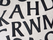 ブラスレター アルファベット L 大文字 *