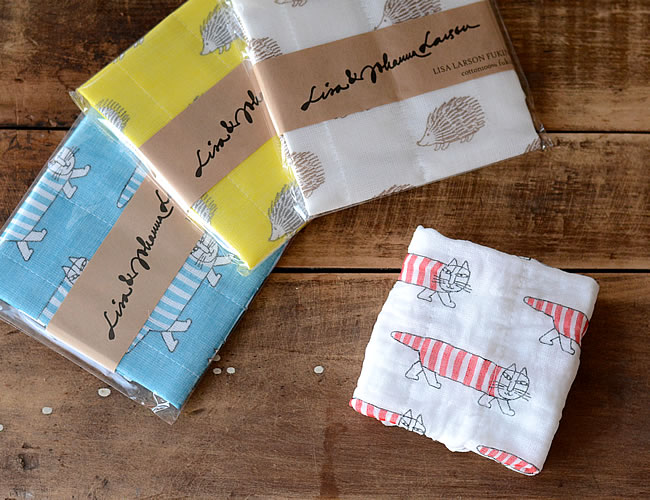 リサ・ラーソン 蚊帳ふきん *