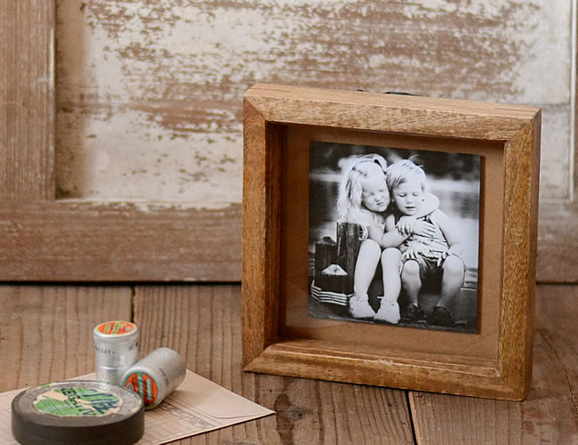 DEPTH ウッドフレーム スクエア