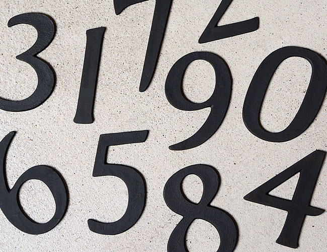 ブラスレター ナンバー L *