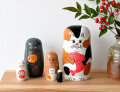 ねこのお正月 マトリョーシカ