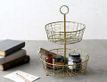 2ステップ ワイヤーバスケット