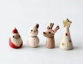 信楽焼 クリスマス プチドール