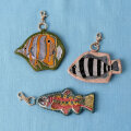 REEF 刺繍キーポーチ *