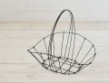 ハンドメイド ギャザリングバスケット