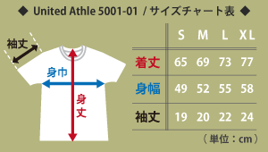 UA5001-1　XLまで