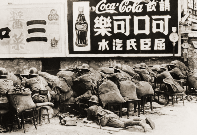 第二次上海事変の戦闘