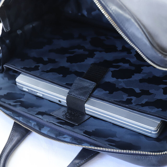 【極美品】ＢＵＢＯＮＡ ＤＩＳＩＧＮ　高級レザービジネスバッグ　74800円 Bubona Design（ブボナ デザイン）