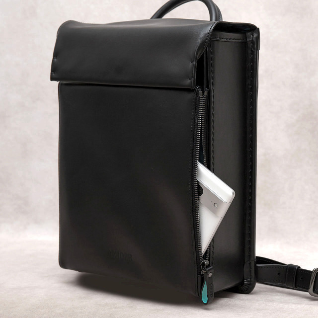 anjoerフラップバッグ