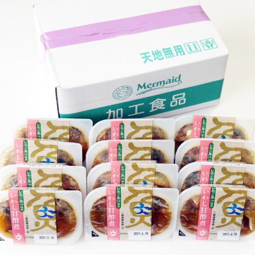 お買得品！三陸漁師美味一品 “レモン果汁使用 いわし甘酢煮