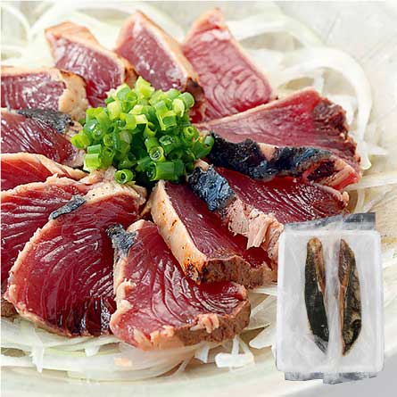 朝獲れ 鮮かつおのたたき