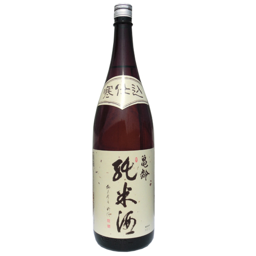 亀齢　純米寒仕込み1800ML