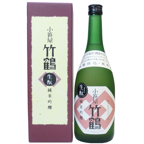 小笹屋竹鶴生もと純米吟醸原酒720ML