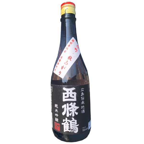 西條鶴秋あがり720ml 