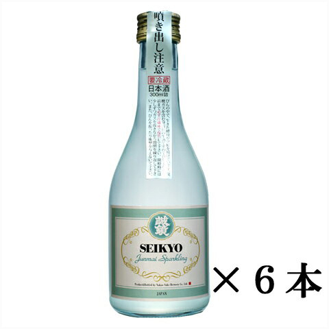 誠鏡　スパークリング純米300ML×6