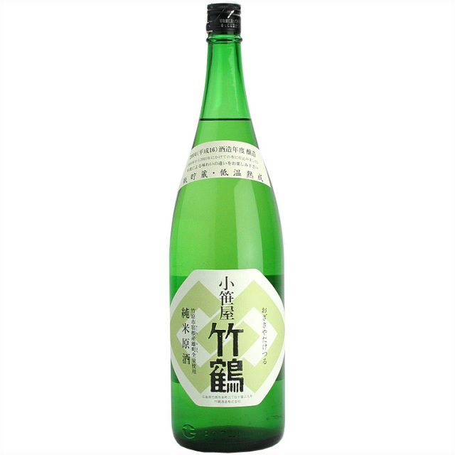 小笹屋竹鶴宿根雄町純米原酒1800ML