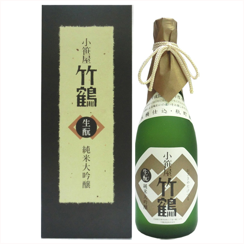 小笹屋竹鶴生もと純米大吟醸原酒720Ml