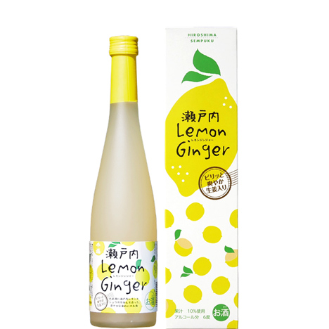 小福仙 500ml　45％　2004年 千福 瀬戸内レモンジンジャー 500ml