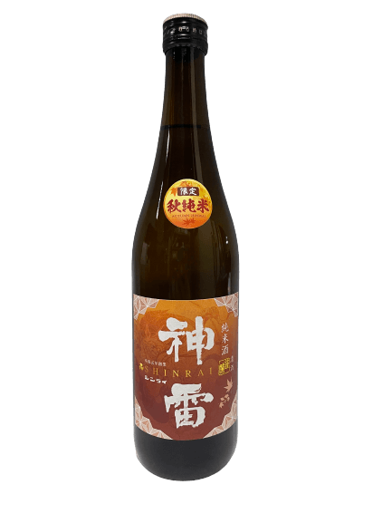 神雷　ひやおろし純米酒　720ml　秋季限定酒　数量限定