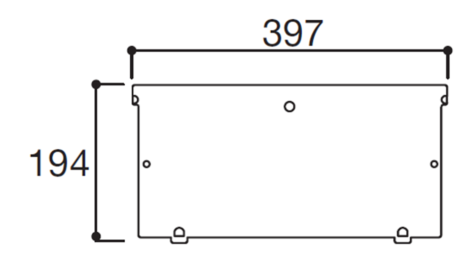 バーチカルキャビネットＢ４仕切板