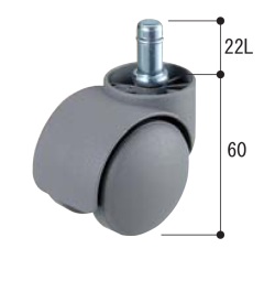 学習椅子・ＶＣ１用ナイロンキャスター　G93896X