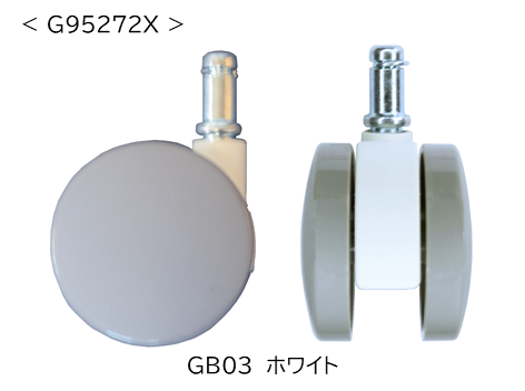 ナイロンキャスター 車輪直径60mm G95272X