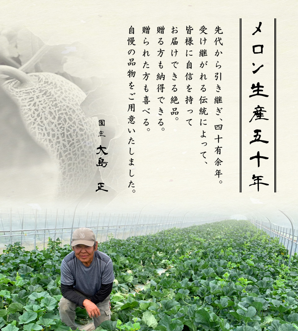 富良野メロン 大島農園オンラインショップ