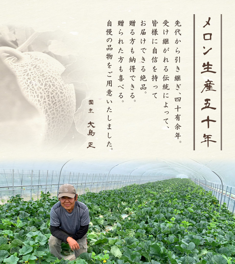 富良野メロン 大島農園オンラインショップ