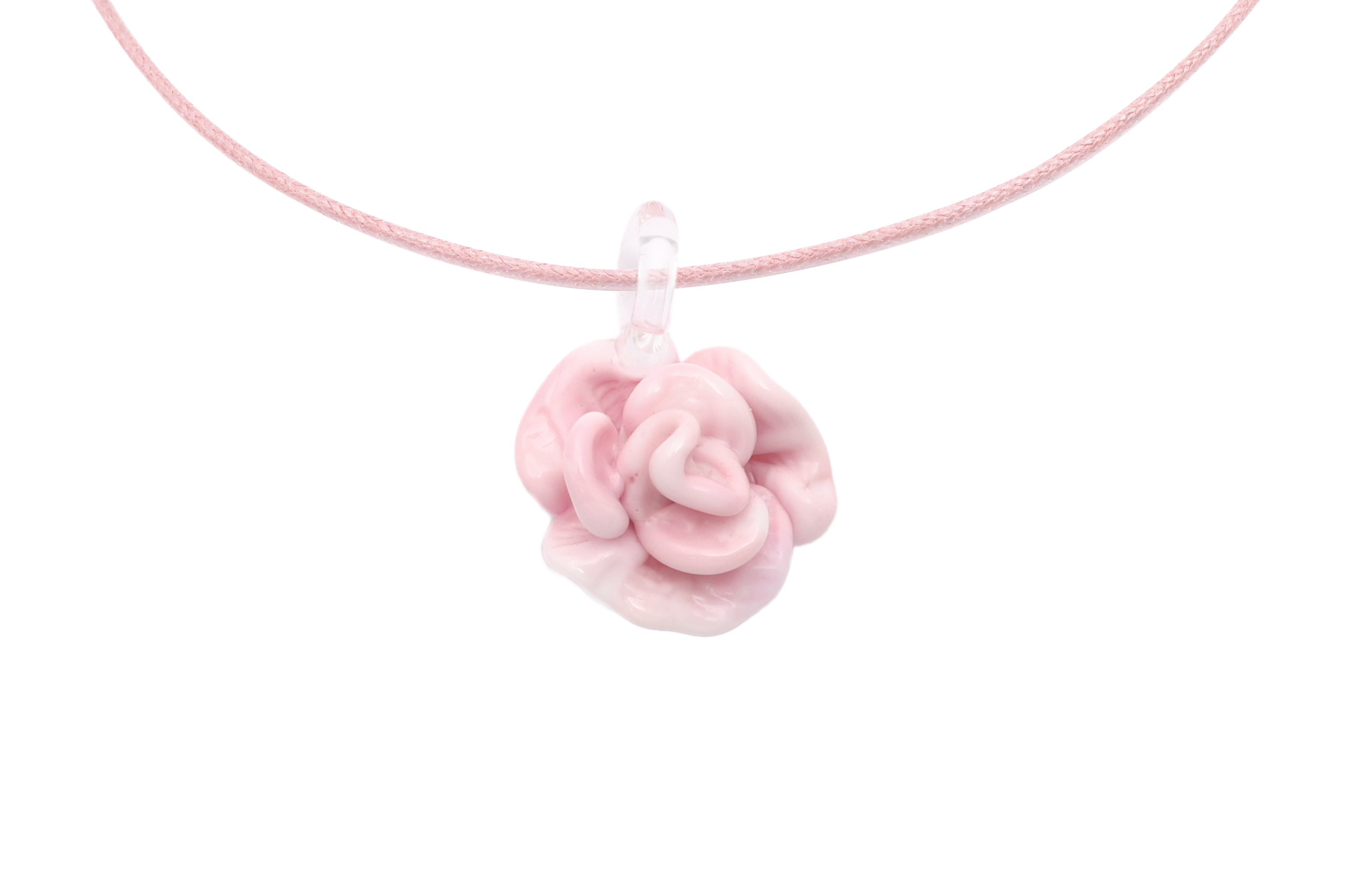 ランプワーク　薔薇