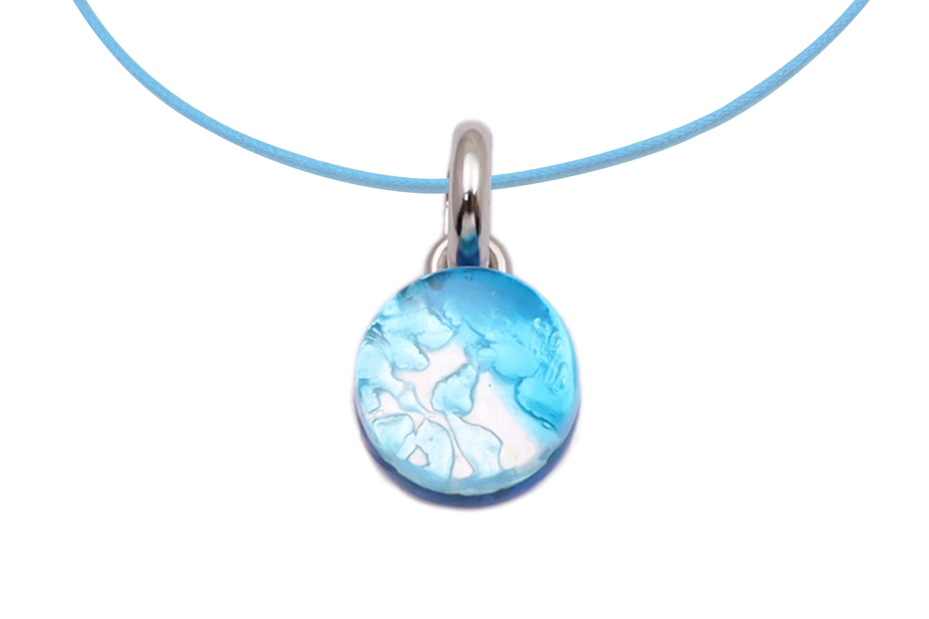 ムラーノグラスペンダント　サークル型ペンダントトップ11mm