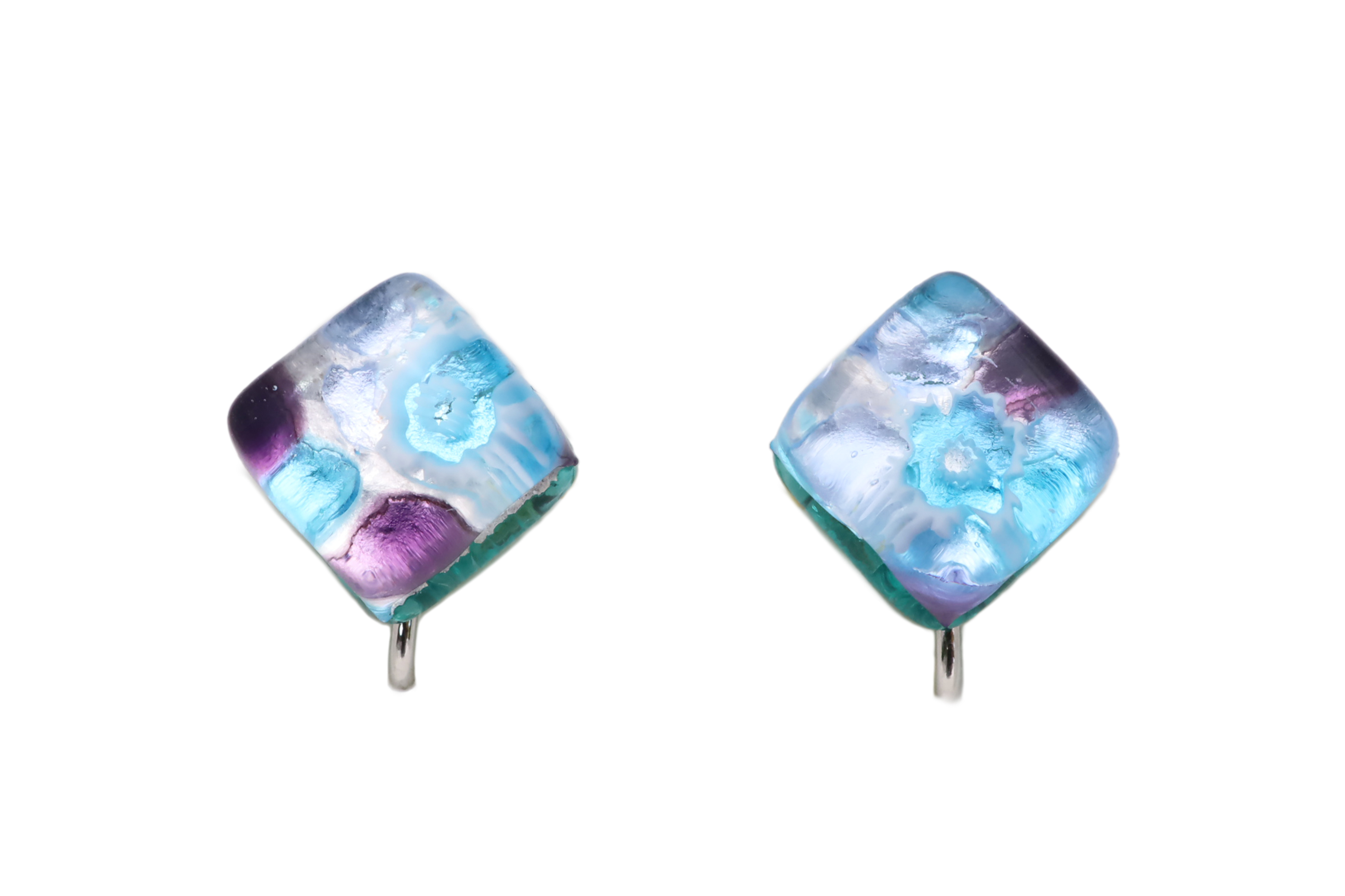 ムラーノグラス ピアス