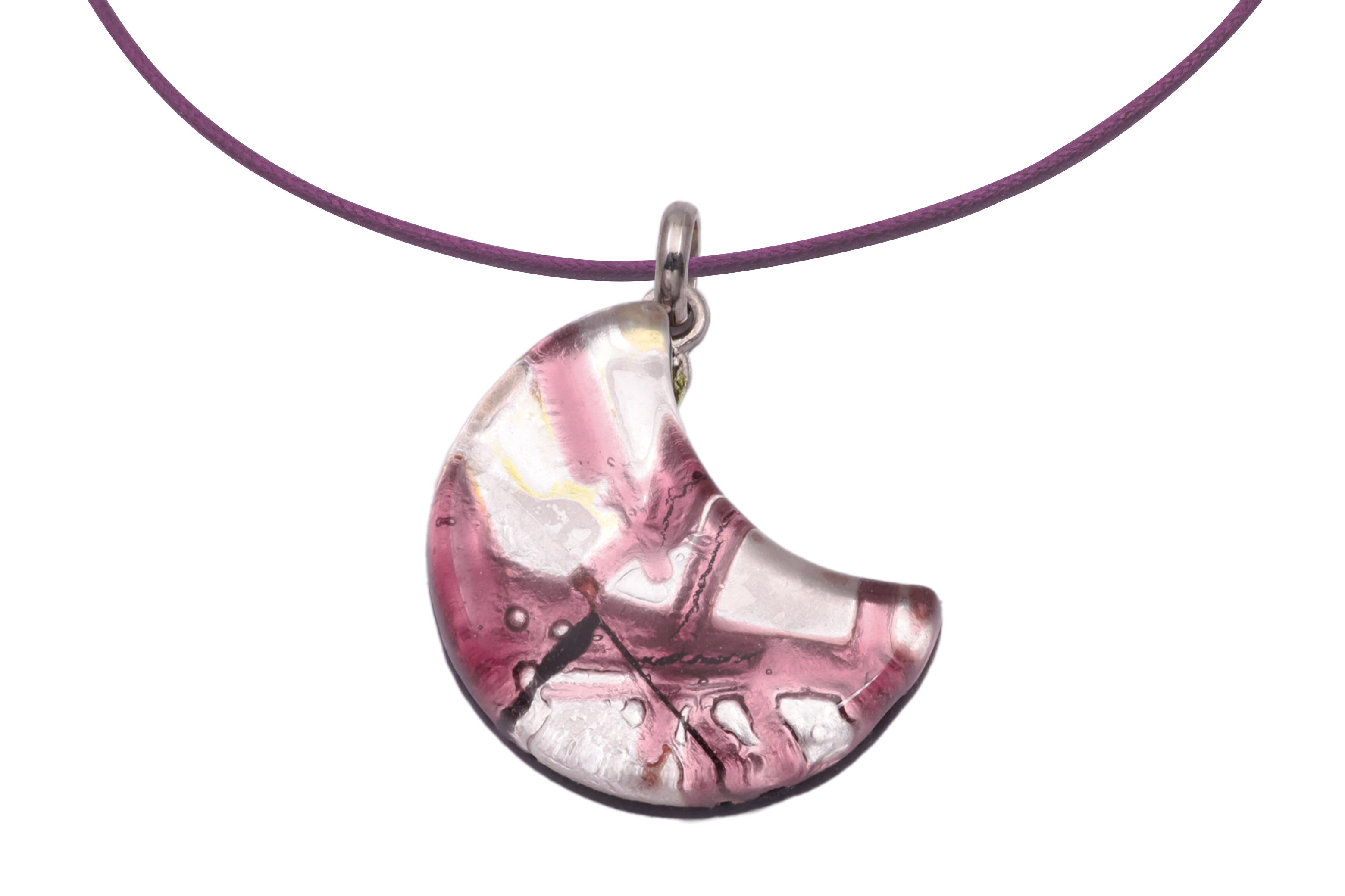 ピアストリーネ　月型ペンダント