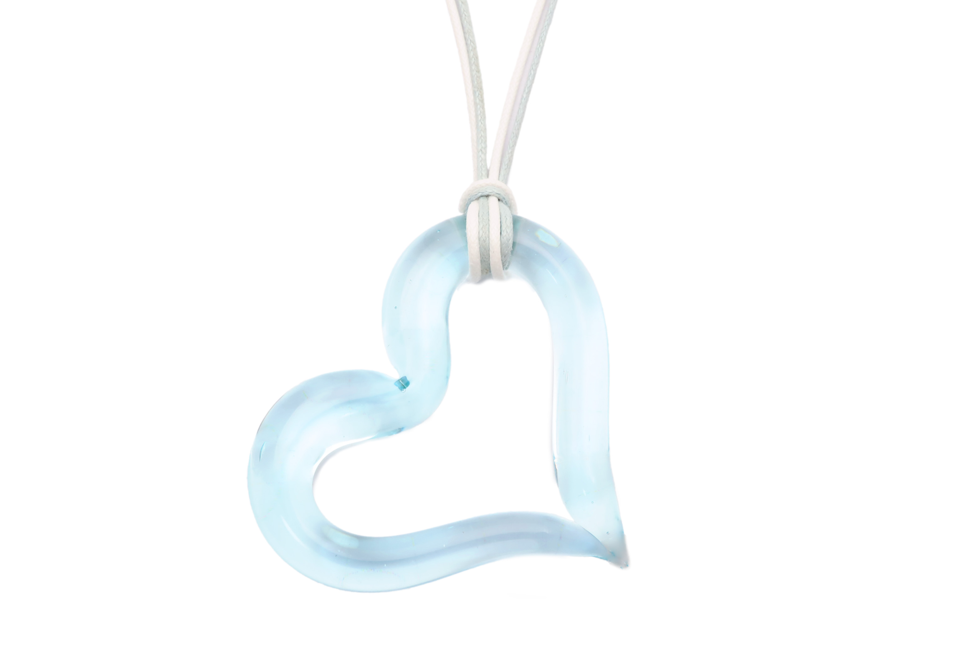 ランプワーク　オープンハート