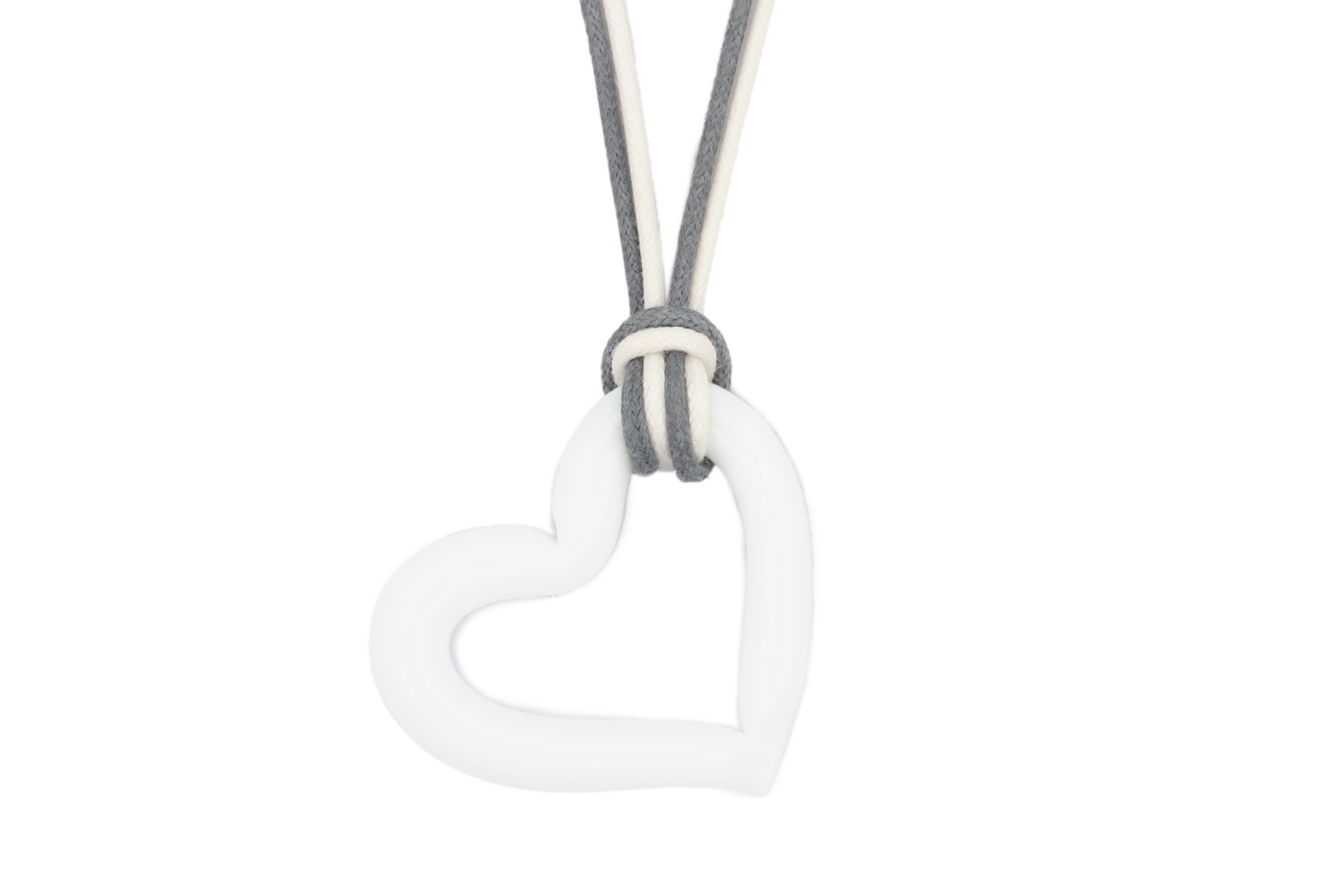 ムラーノグラス　オープンハートペンダント